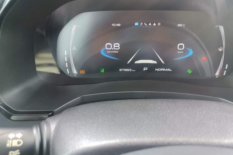 Used Haval F7 2021 1.5T Two-Wheel Drive i-Type Odometer Close Up