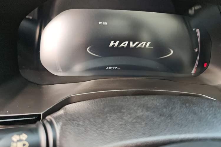 Used Haval F7 2021 1.5T Two-Wheel Drive i-Type Odometer Close Up