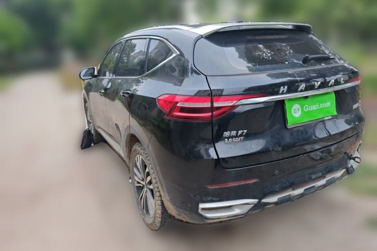 Used Haval F7 2021 2.0T All-Wheel Drive iJoy Rear Left 45 Deg