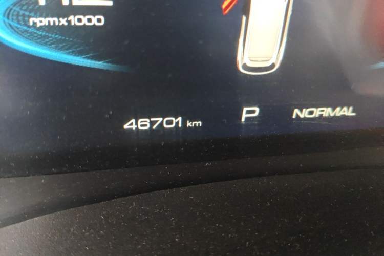 Used Haval F7 2021 1.5T Two-Wheel Drive i-Type Odometer Close Up
