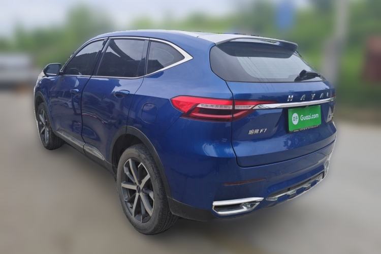 Used Haval F7 2021 1.5T Two-Wheel Drive i-Type Rear Left 45 Deg