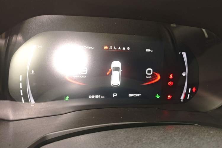 Used Haval F7 2021 1.5T Two-Wheel Drive i-Type Instrument Cluster