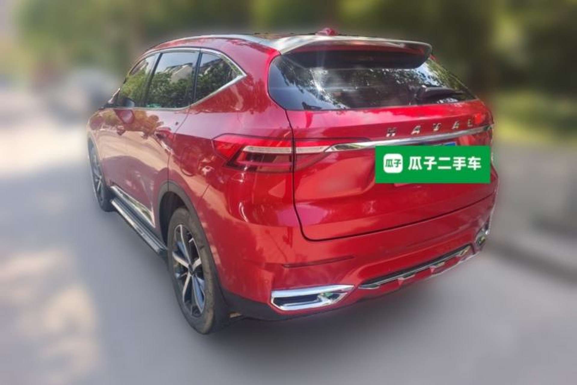Used Haval F7 2021 1.5T Two-Wheel Drive i-Trend Rear Left 45 Deg
