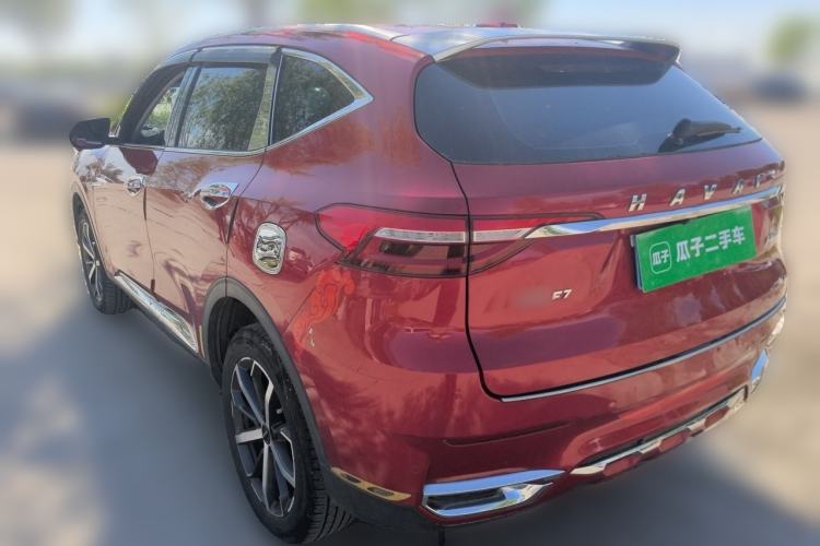 Used Haval F7 2021 1.5T Two-Wheel Drive i-Type Rear Left 45 Deg