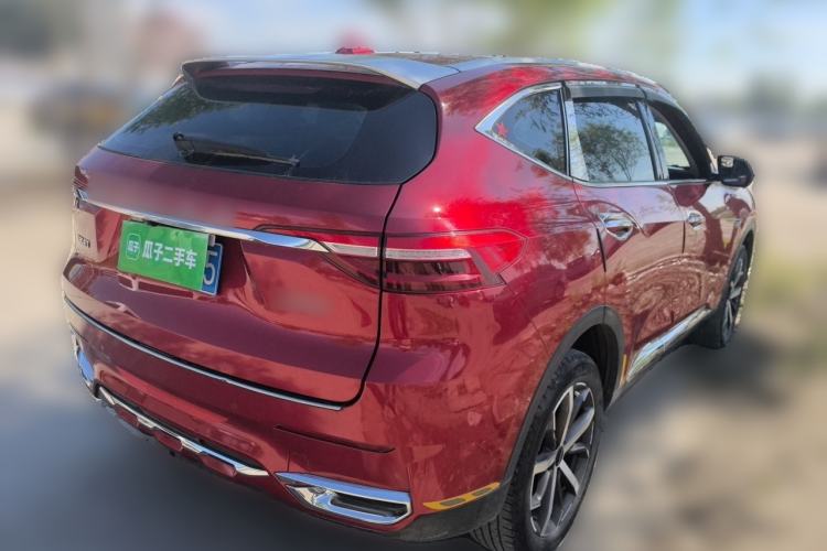 Used Haval F7 2021 1.5T Two-Wheel Drive i-Type Rear Right 45 Deg
