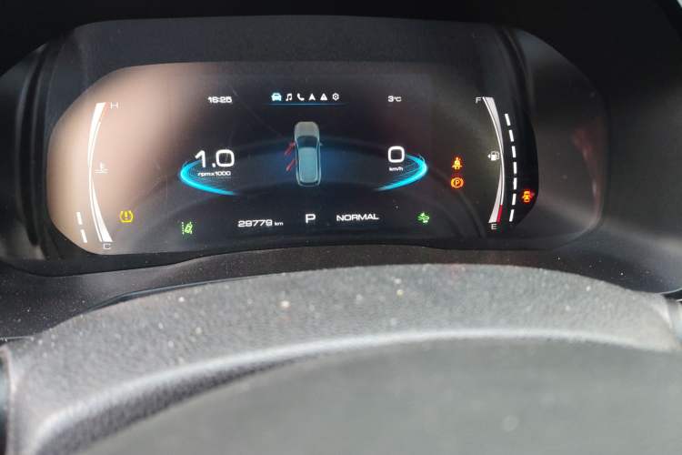 Used Haval F7 2021 1.5T Two-Wheel Drive i-Type Odometer Close Up