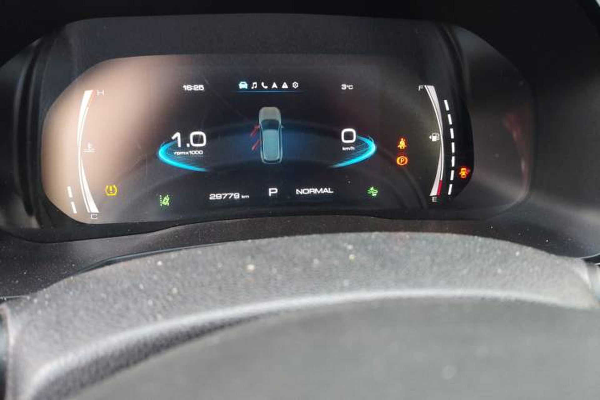 Used Haval F7 2021 1.5T Two-Wheel Drive i-Type Odometer Close Up