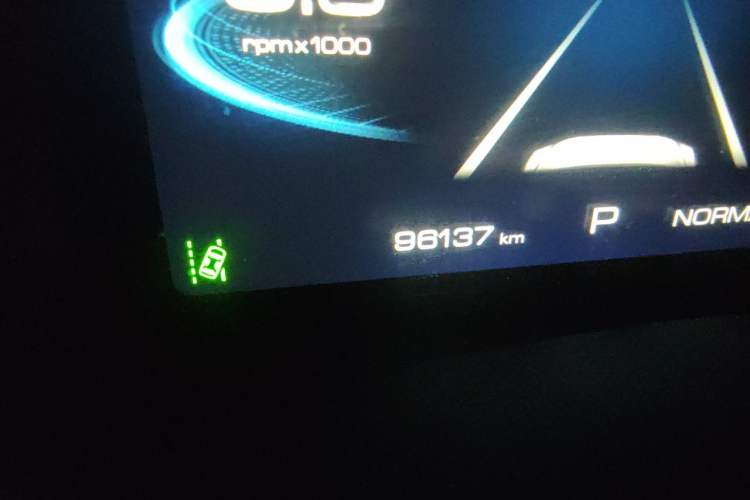 Used Haval F7 2021 1.5T Two-Wheel Drive i-Type Odometer Close Up