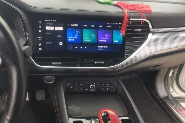 Used Haval F7 2021 2.0T Two-Wheel Drive i-Van Audio And AC Panel
