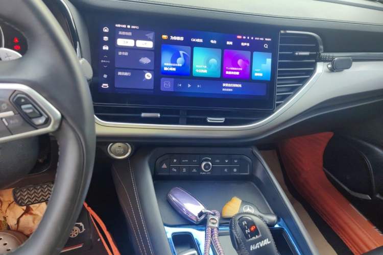 Used Haval F7 2021 1.5T Two-Wheel Drive i-Type Audio And AC Panel