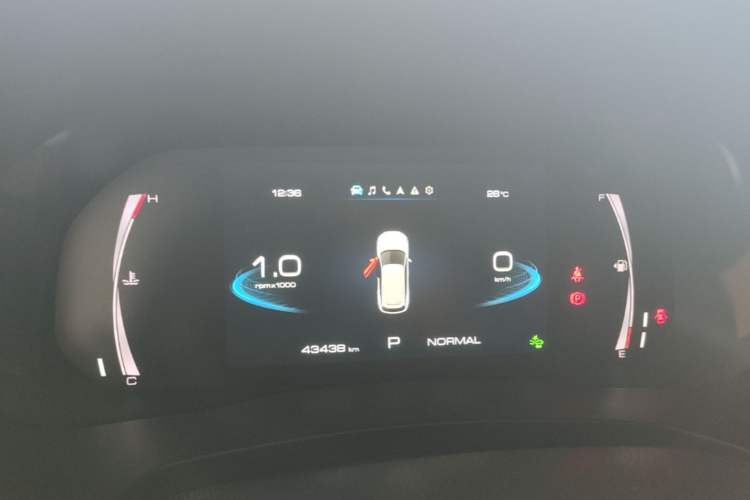 Used Haval F7 2021 1.5T Two-Wheel Drive i-Type Instrument Cluster