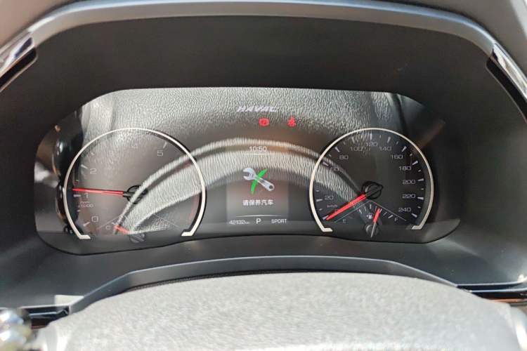Used Haval F7 2021 1.5T Two-Wheel Drive iCool Instrument Cluster
