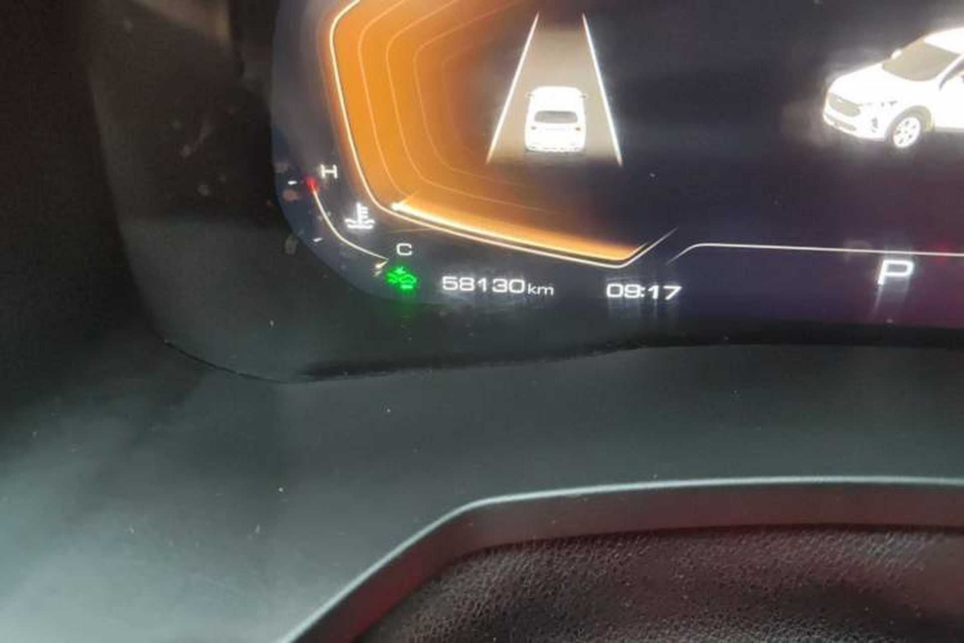 Used Haval F7 2021 1.5T Two-Wheel Drive i-Trend Odometer Close Up