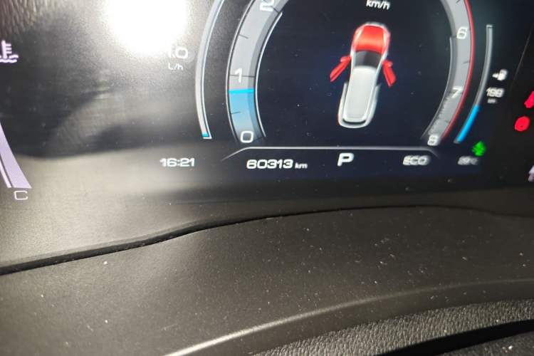 Used Haval F7 2021 1.5T Two-Wheel Drive i-Type Odometer Close Up