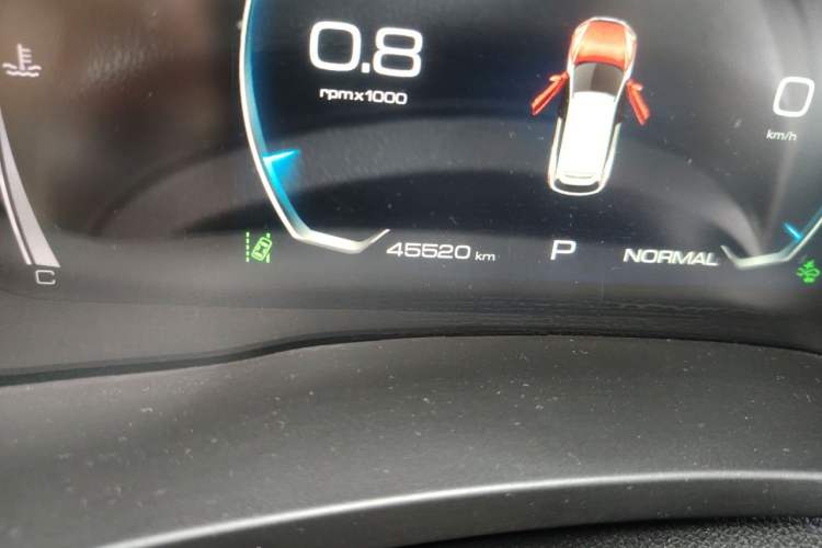 Used Haval F7 2021 1.5T Two-Wheel Drive i-Type Odometer Close Up