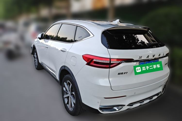 Used Haval F7 2021 1.5T Two-Wheel Drive i-Trend Rear Left 45 Deg