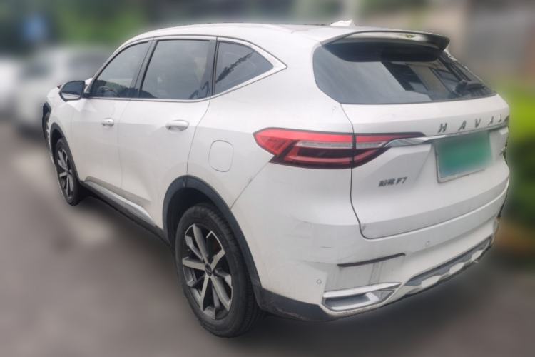Used Haval F7 2021 1.5T Two-Wheel Drive i-Type Rear Left 45 Deg