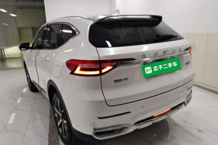 Used Haval F7 2021 1.5T Two-Wheel Drive i-Trend Rear Left 45 Deg