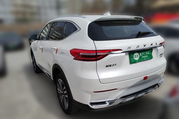 Used Haval F7 2021 2.0T All-Wheel Drive iJoy Rear Left 45 Deg