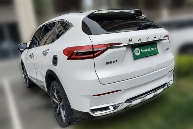 Used Haval F7 2021 1.5T Two-Wheel Drive iXuan Rear Left 45 Deg