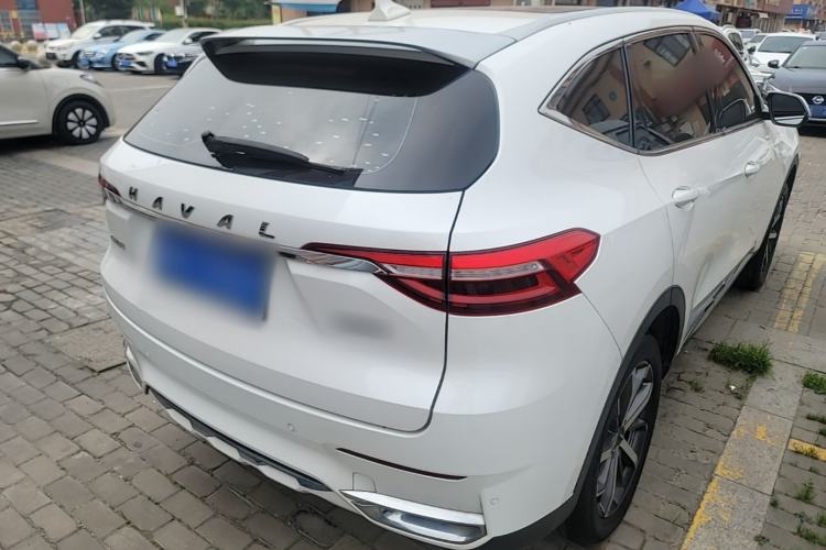 Used Haval F7 2021 1.5T Two-Wheel Drive i-Type Rear Right 45 Deg