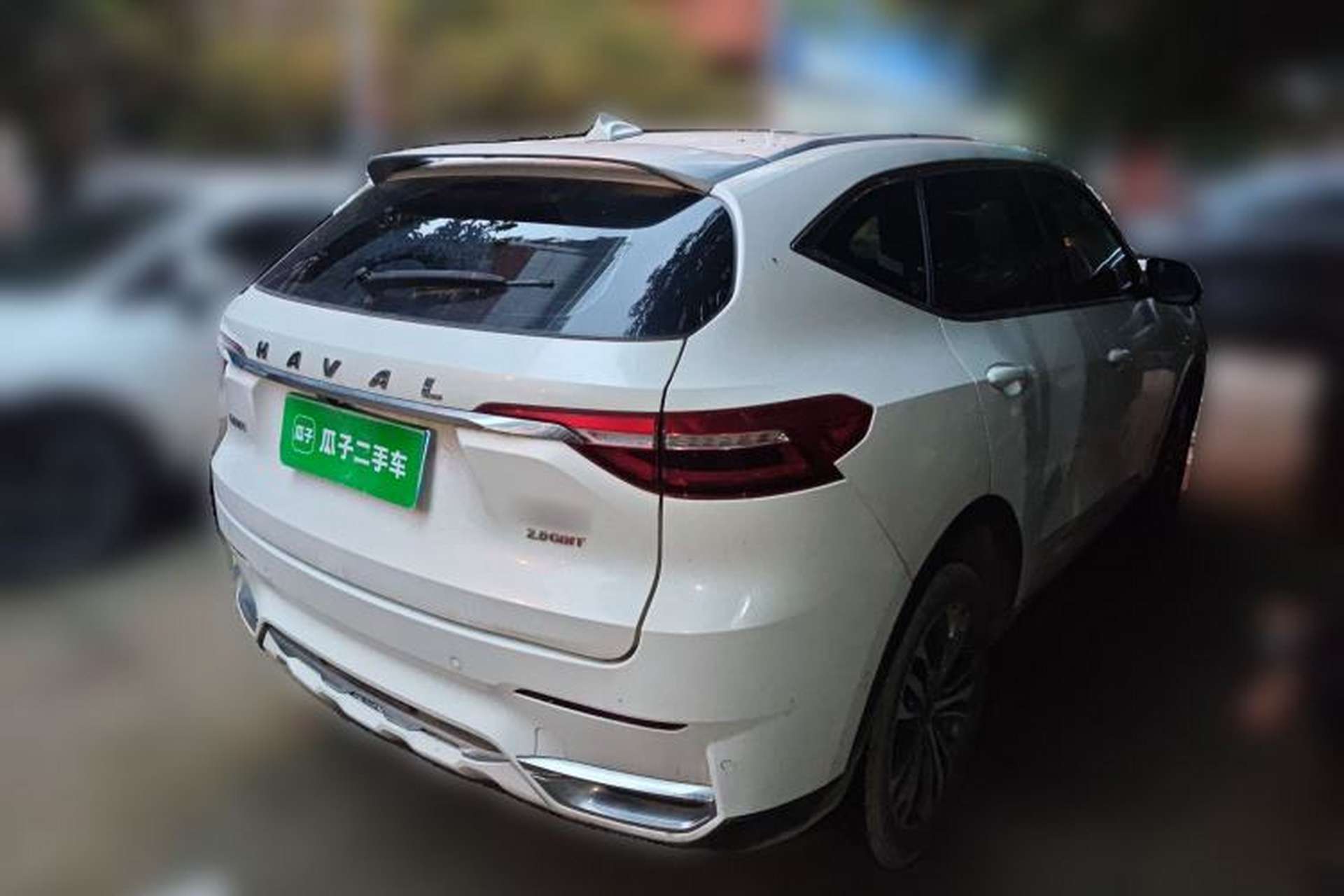 Used Haval F7 2021 2.0T All-Wheel Drive iJoy Rear Right 45 Deg