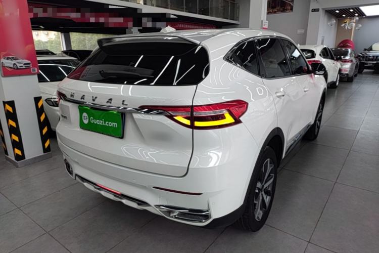 Used Haval F7 2021 1.5T Two-Wheel Drive i-Type Rear Right 45 Deg