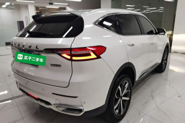 Used Haval F7 2021 1.5T Two-Wheel Drive i-Trend Rear Right 45 Deg