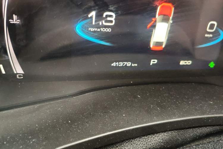 Used Haval F7x 2021 1.5T Two-Wheel Drive Smart & Trendy Edition Odometer Close Up