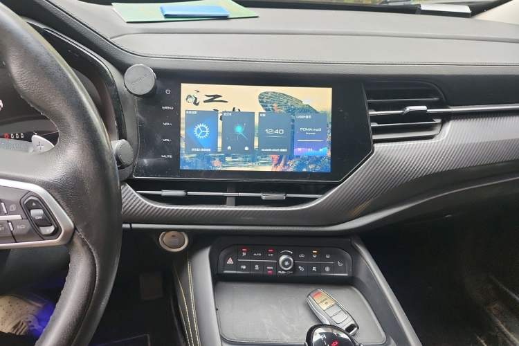 Used Haval F7x 2019 2.0T Four-Wheel Drive Intelligent Sport Edition Audio And AC Panel