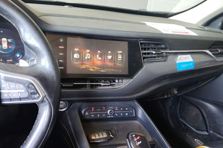 Used Haval F7x 2019 2.0T Four-Wheel Drive Intelligent Sport Edition Audio And AC Panel