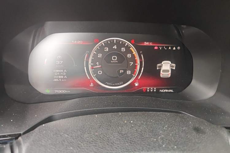 Used Haval F7x 2019 2.0T Two-Wheel Drive Intelligent Technology Edition Instrument Cluster