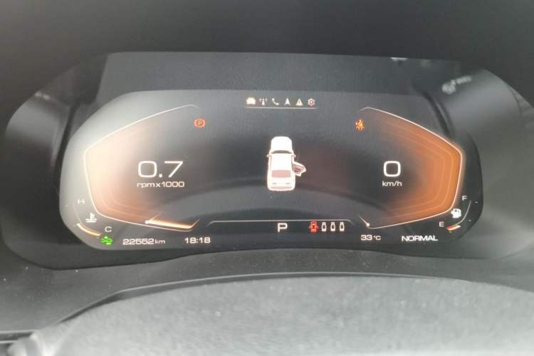 Used Haval F7x 2019 2.0T Two-Wheel Drive Intelligent Technology Edition Instrument Cluster