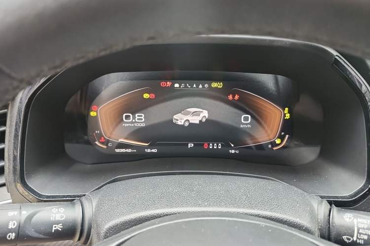 Used Haval F7x 2019 2.0T Four-Wheel Drive Intelligent Sport Edition Instrument Cluster