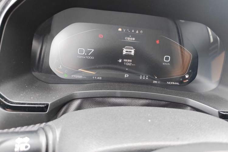 Used Haval F7x 2019 1.5T Two-Wheel Drive Intelligent Technology Edition Odometer Close Up