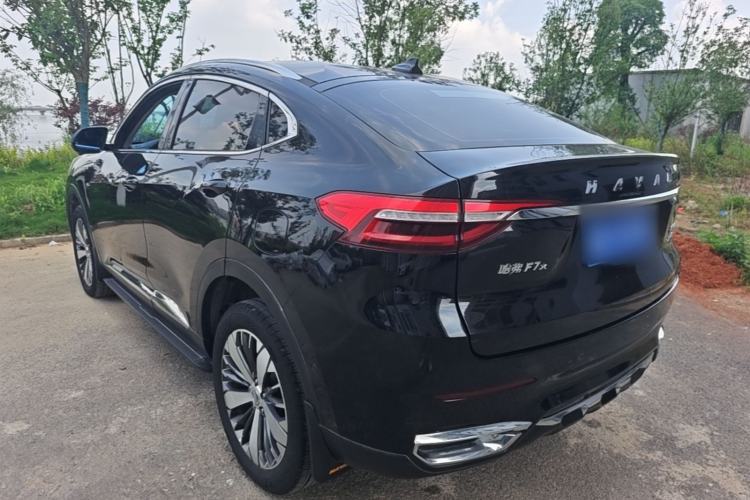 Used Haval F7x 2019 2.0T Two-Wheel Drive Intelligent Technology Edition Rear Left 45 Deg