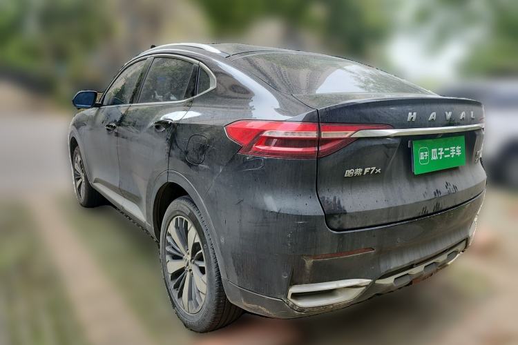 Used Haval F7x 2019 2.0T Four-Wheel Drive Intelligent Sport Edition Rear Left 45 Deg