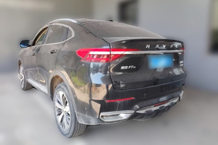 Used Haval F7x 2019 2.0T Four-Wheel Drive Intelligent Sport Edition Rear Left 45 Deg