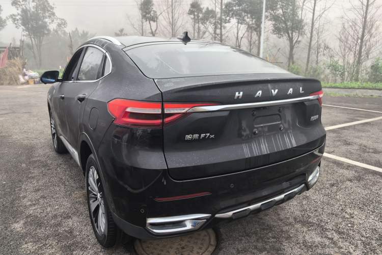 Used Haval F7x 2019 1.5T Two-Wheel Drive Intelligent Technology Edition Rear Left 45 Deg