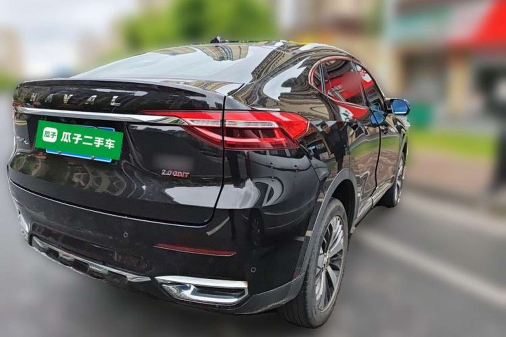 Used Haval F7x 2019 2.0T Two-Wheel Drive Smart & Stylish Play Edition Rear Right 45 Deg