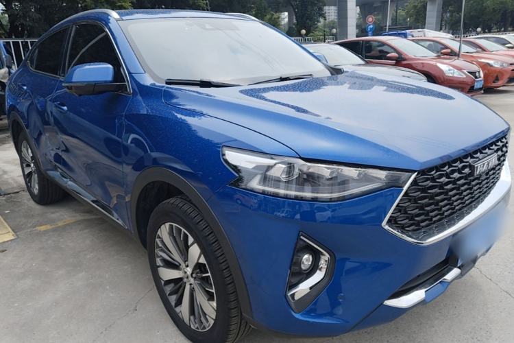 Used Haval F7x 2019 2.0T Four-Wheel Drive Intelligent Sport Edition Front Right 45 Deg