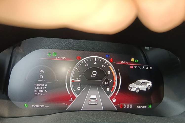 Used Haval F7x 2019 1.5T Two-Wheel Drive Intelligent Technology Edition Instrument Cluster