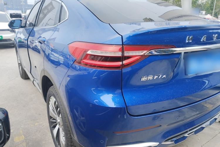 Used Haval F7x 2019 2.0T Four-Wheel Drive Intelligent Sport Edition Rear Left 45 Deg