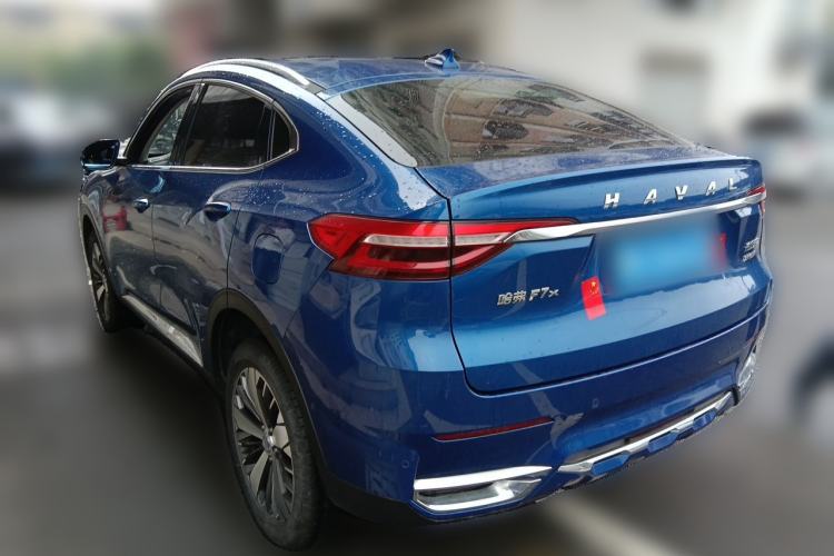 Used Haval F7x 2019 2.0T Four-Wheel Drive Intelligent Sport Edition Rear Left 45 Deg