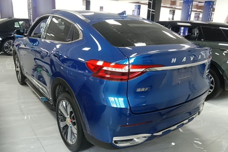 Used Haval F7x 2019 1.5T Two-Wheel Drive Intelligent Technology Edition Rear Left 45 Deg