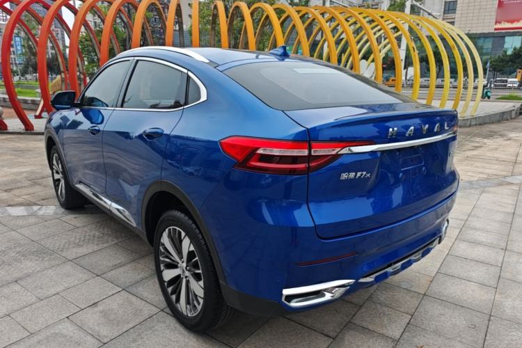 Used Haval F7x 2019 1.5T Two-Wheel Drive Intelligent Technology Edition Rear Left 45 Deg