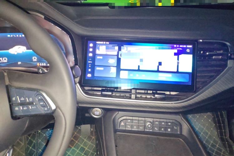 Used Haval F7x 2019 2.0T Four-Wheel Drive Intelligent Sport Edition Audio And AC Panel
