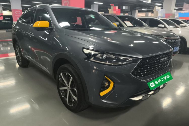 Used Haval F7x 2019 2.0T Four-Wheel Drive Performance Edition Front Right 45 Deg