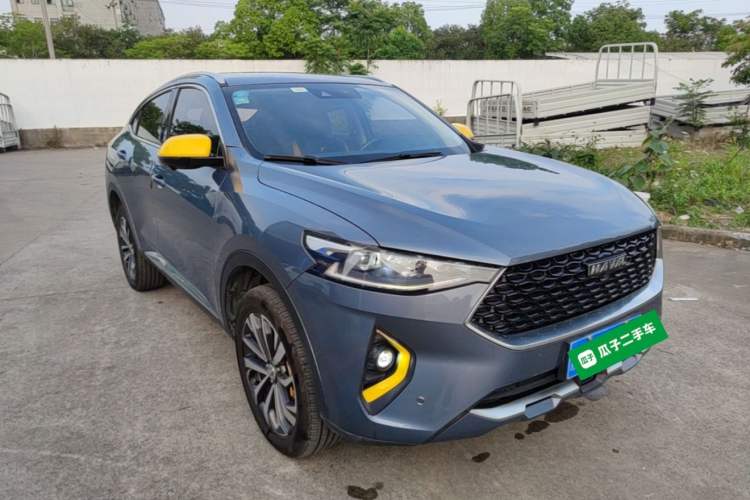 Used Haval F7x 2019 2.0T Four-Wheel Drive Performance Edition Front Right 45 Deg