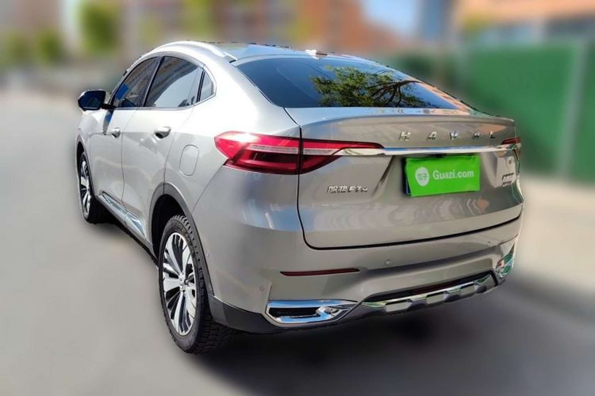 Used Haval F7x 2019 2.0T Four-Wheel Drive Intelligent Sport Edition Rear Left 45 Deg